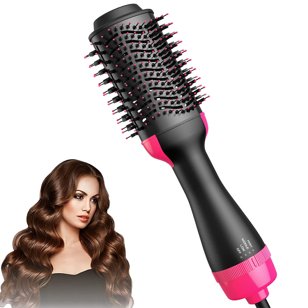 One Step Hot Air Brush 3-in-1 | Hair Dryer, Straightener & Volumizer 1000W